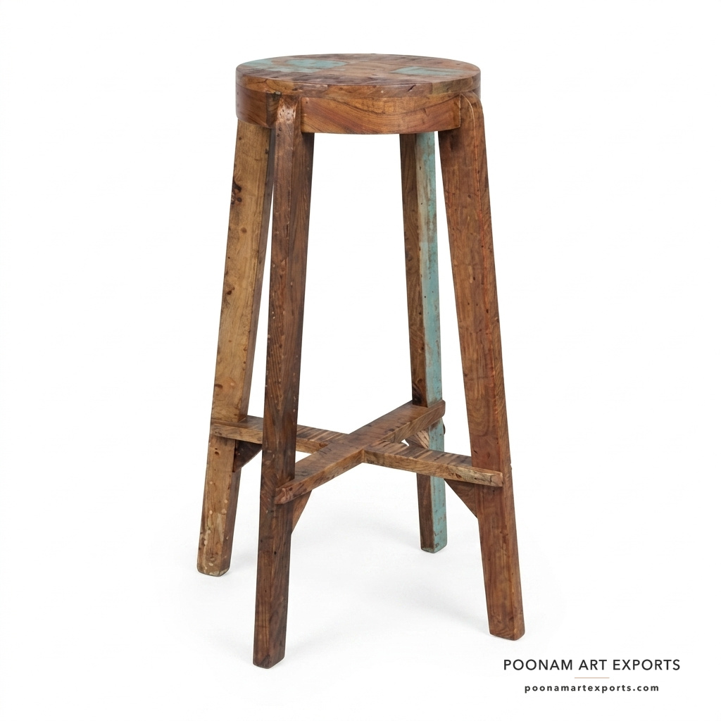 Recycled Modern Bar Stool