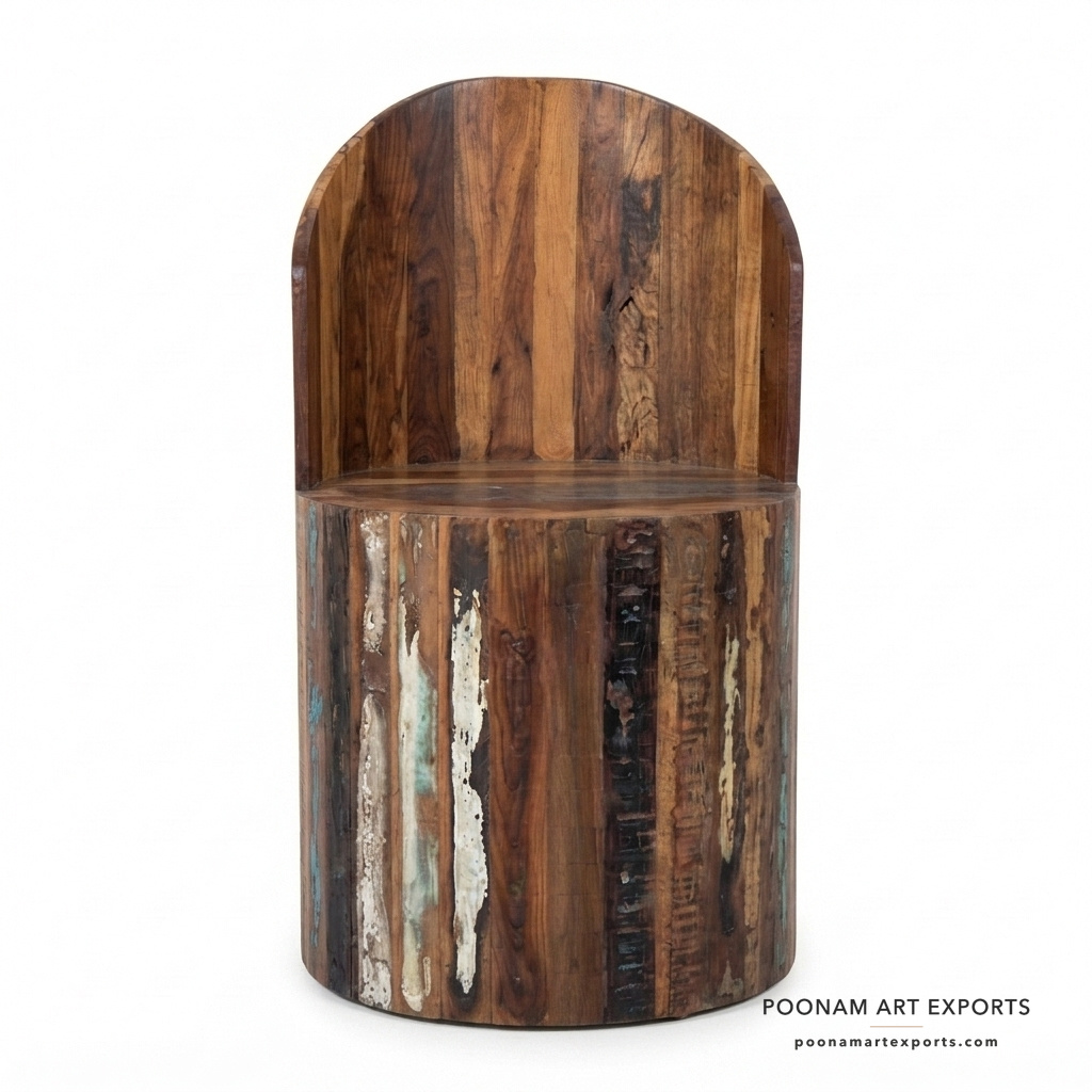 Recycled Wood Dining Chair